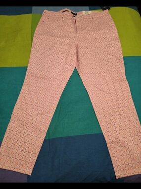 Charter Club Pink and Yellow Patterned Shorts